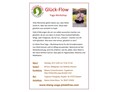 Yogaevent: Glück-Flow Yoga-Workshop - Klang-Yogastunde mit Melanie