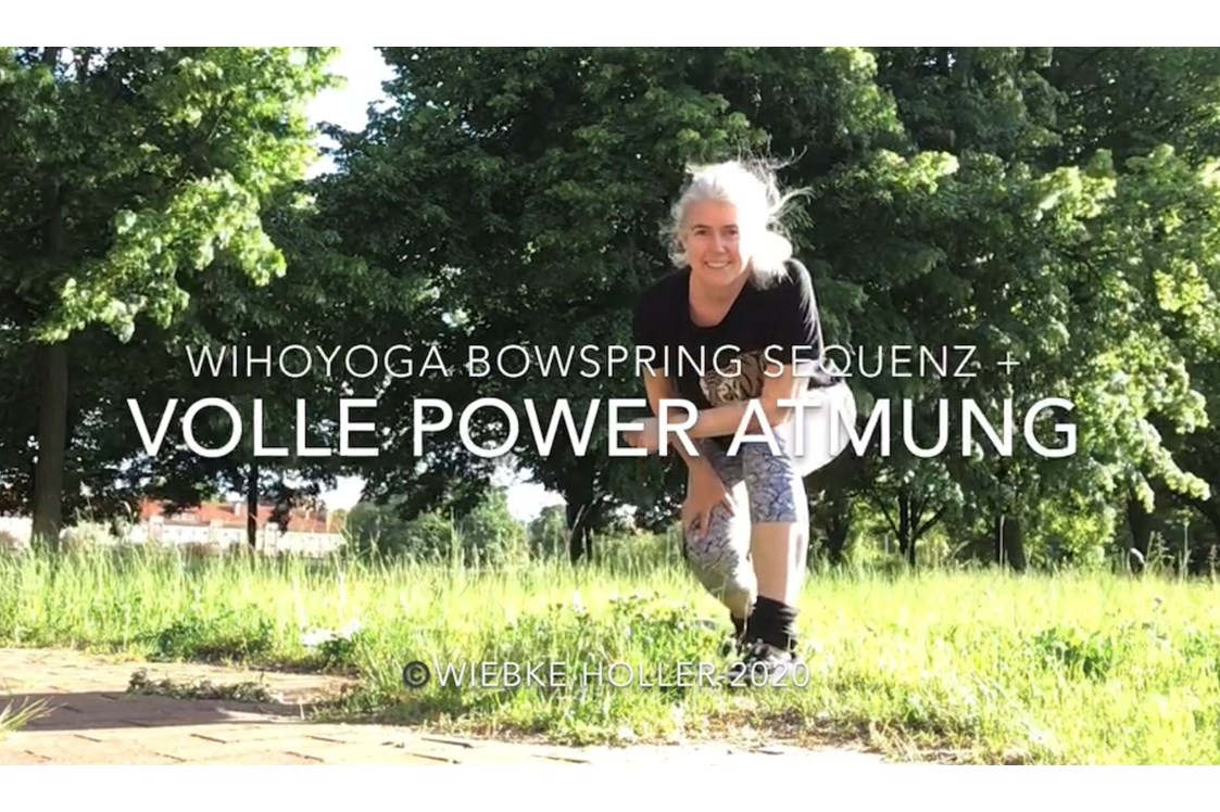 Yoga: Video Sequenz mit Power Atmung (29 Min.) - Wiebke Holler