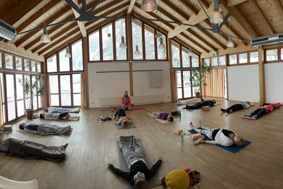 Yogaevent: 3 Tage Yoga & Stressmanagement im Labenbachhof bei Ruhpolding