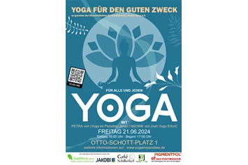 Yogaevent: Yoga für den guten Zweck! Das große Charité-Yoga Event in Jena.