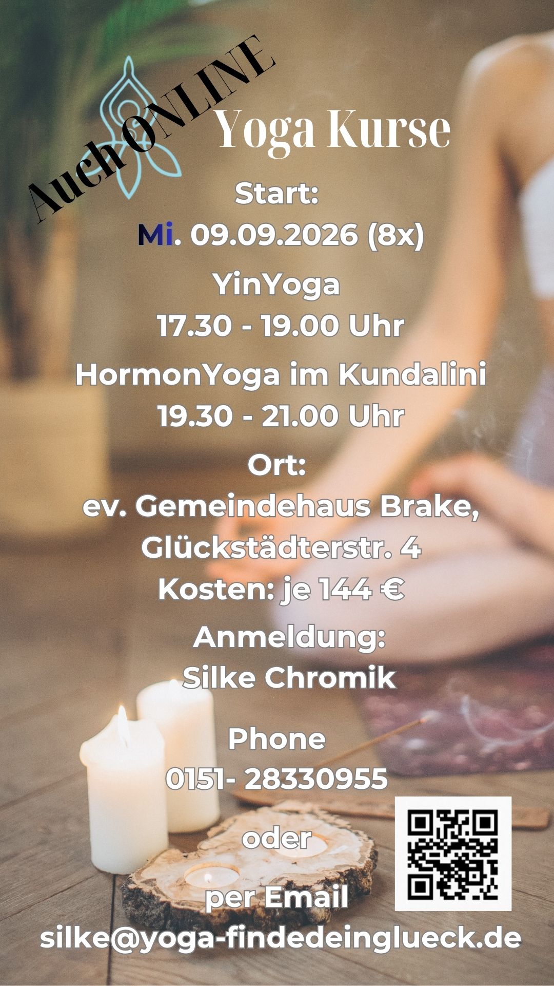 Clase de yoga - Mühlhausen (Unstrut-Hainich-Kreis) - Hormonyoga - Erlebe ein glückliches Hormonsystem!
