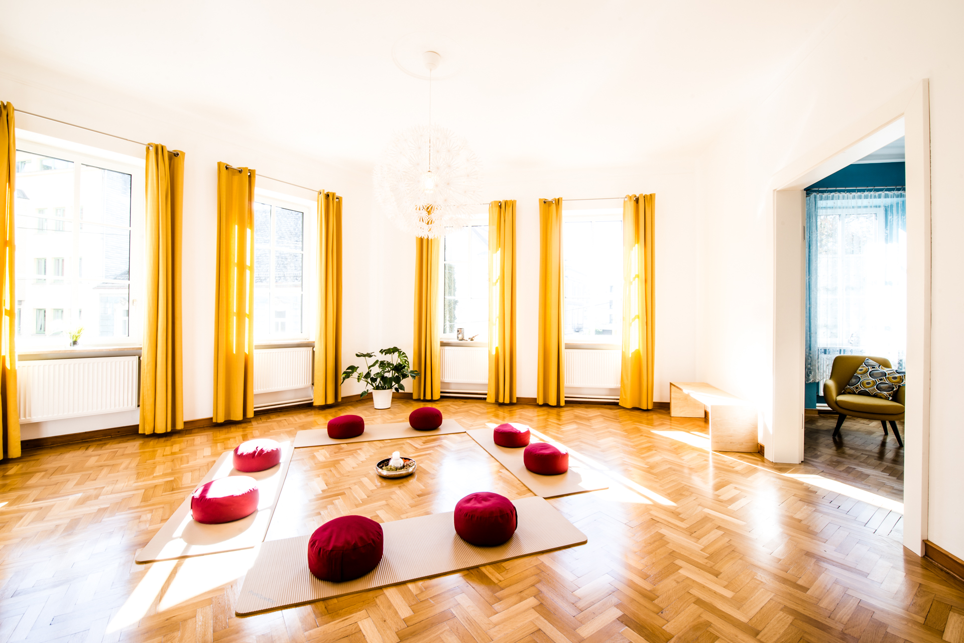 Yogakurs - Ottensheim - kleiner Seminarraum - Zentrum Sonnendeck Linz