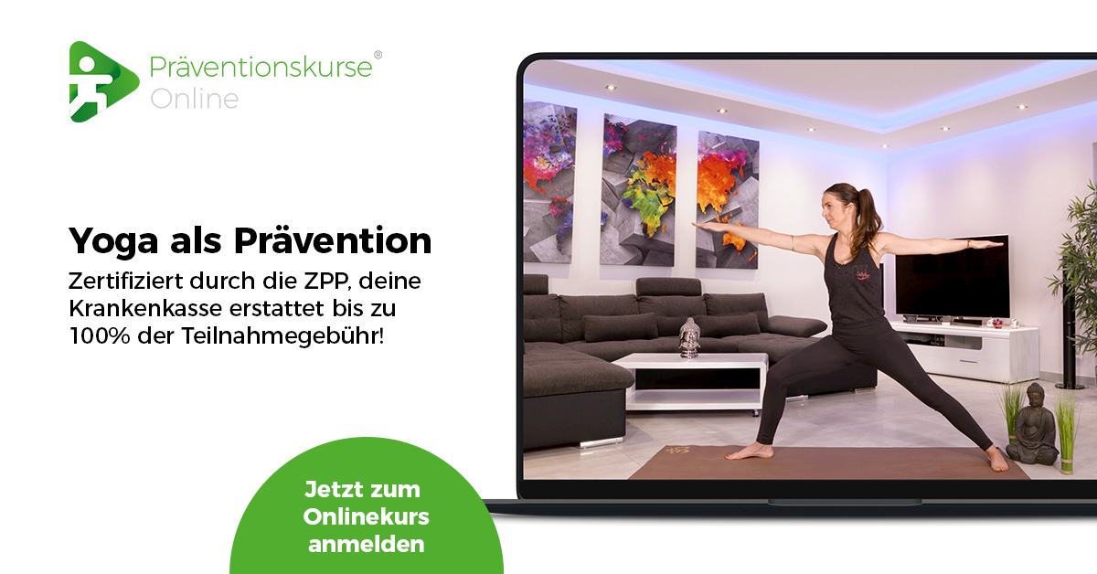 Yoga: Hatha Yoga Präventionskurs Online
