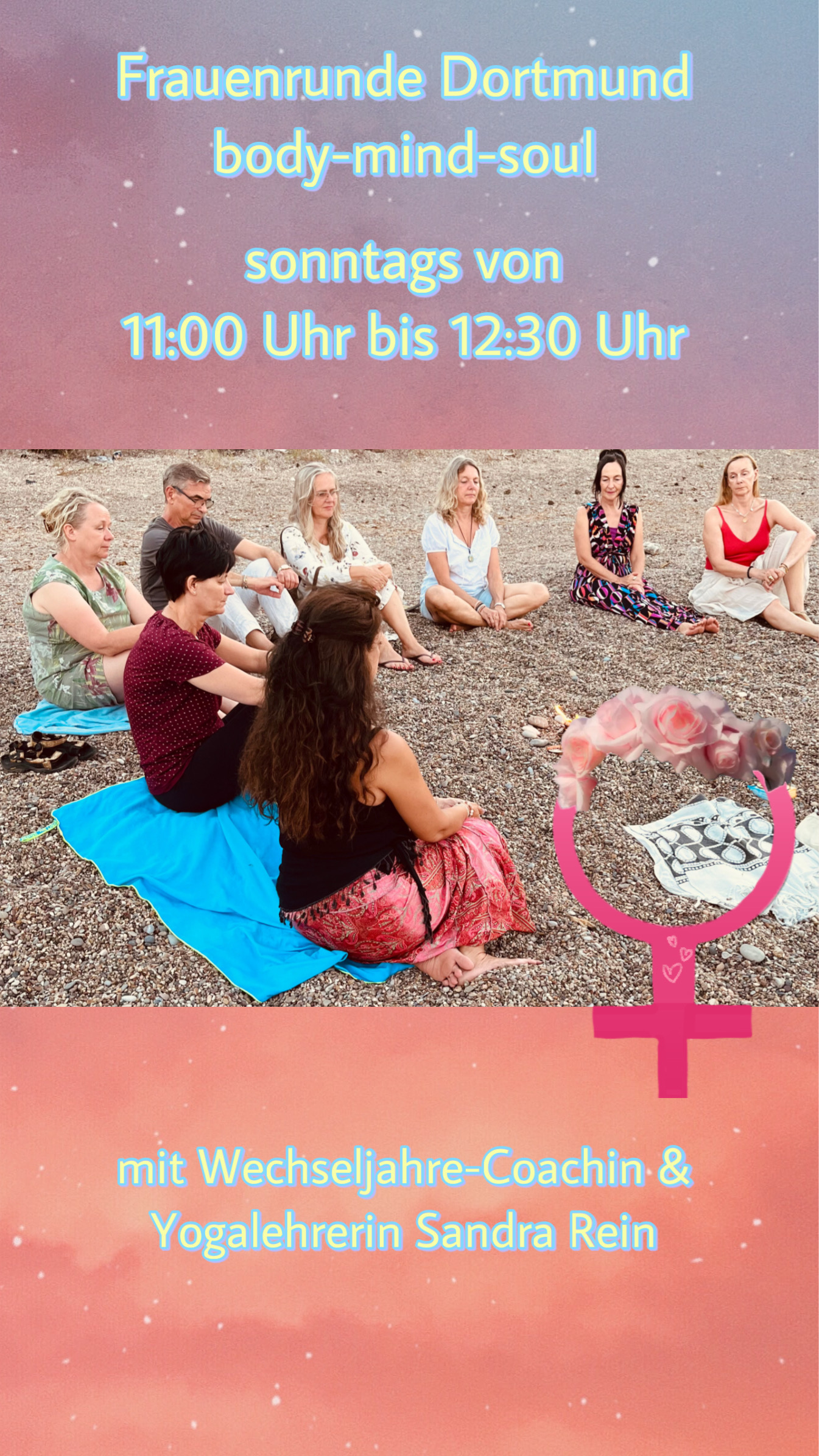 Yogaevent: Frauengespräche - im Sommer auch mit Agnihotra (vedisches Feuerritual) - 🟣🔵🟢 Frauenrunde body-mind-soul 🟢🔵🟣