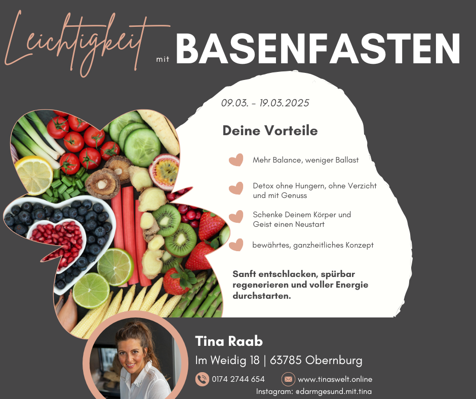 Yogaevent: Mehr Energie, weniger Ballast: mit Basenfasten