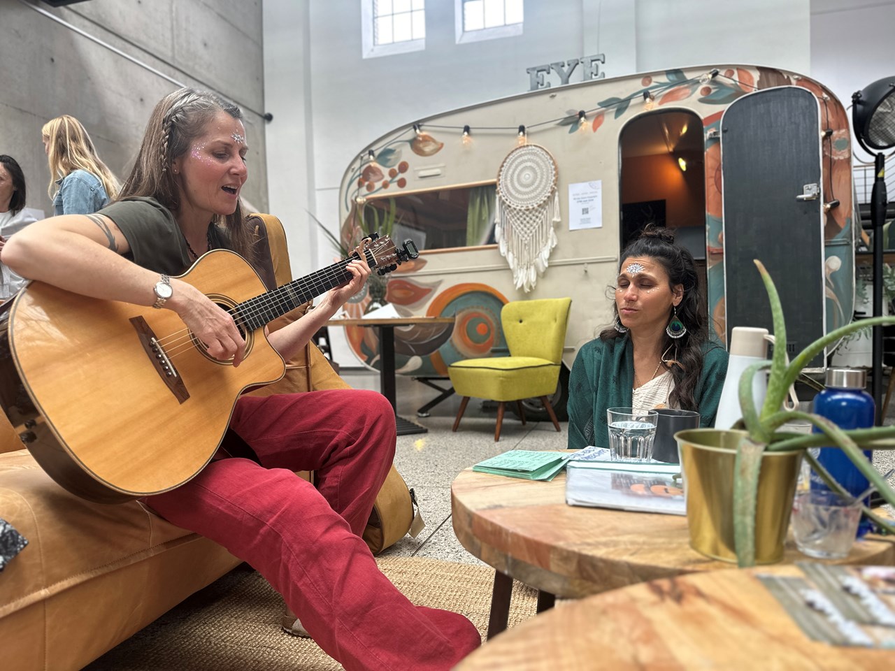 Elysia Yogafestival 2026 Eindrücke in Bildern der Räumlichkeiten Camper