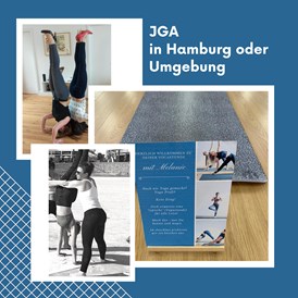 Yoga: Buche einen JGA mit mir! https://www.yoga-yourself.de/jga - Yoga Yourself  Melanie Fröhlich