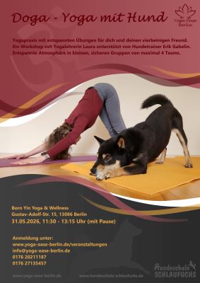 Yoga: Doga Workshop am 31.Mai um 11:30 Uhr - yoga oase berlin