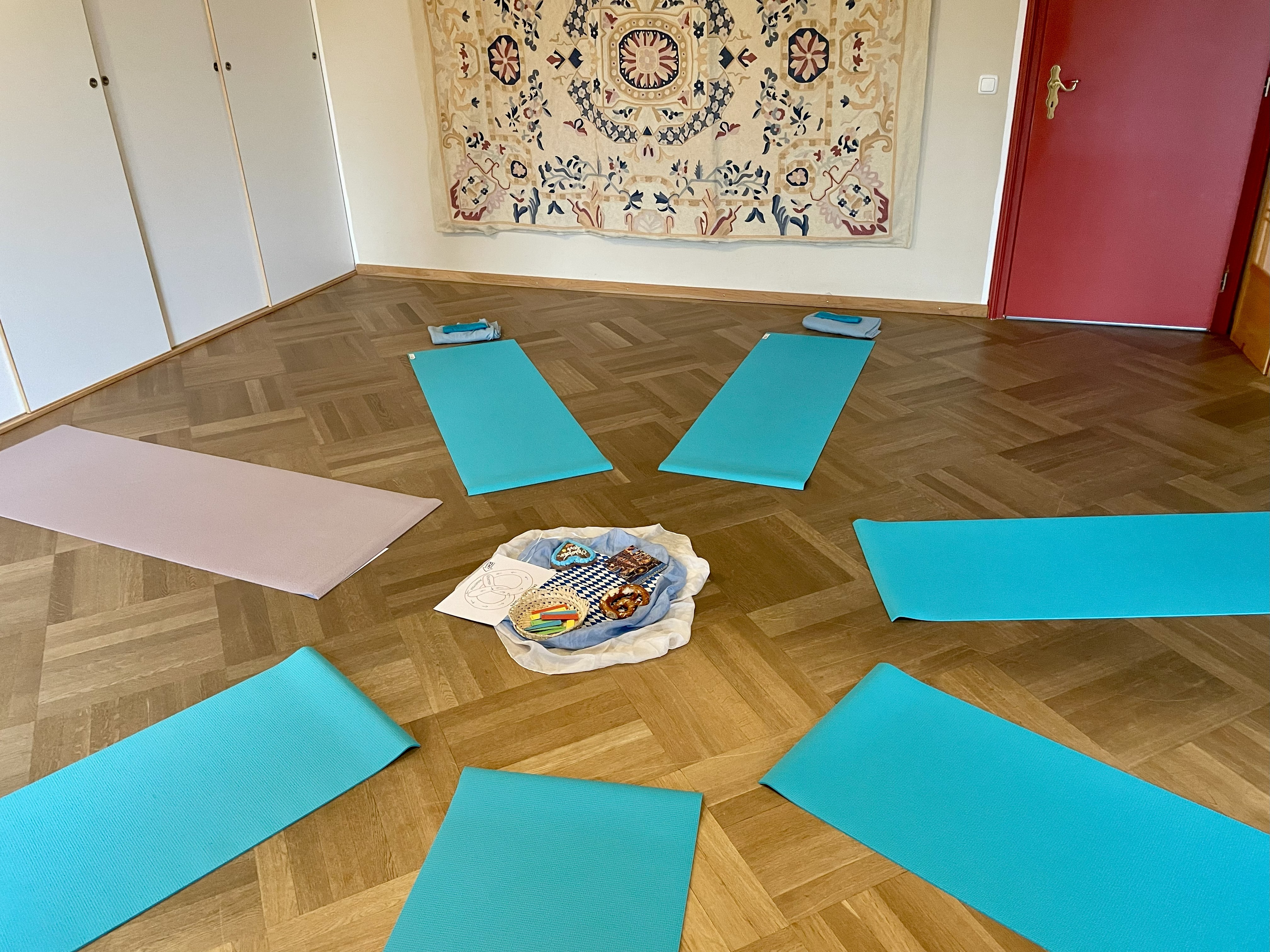 Yoga: Der Kursraum im Kinderhaus Montessori 21 - Die Monte Yogis