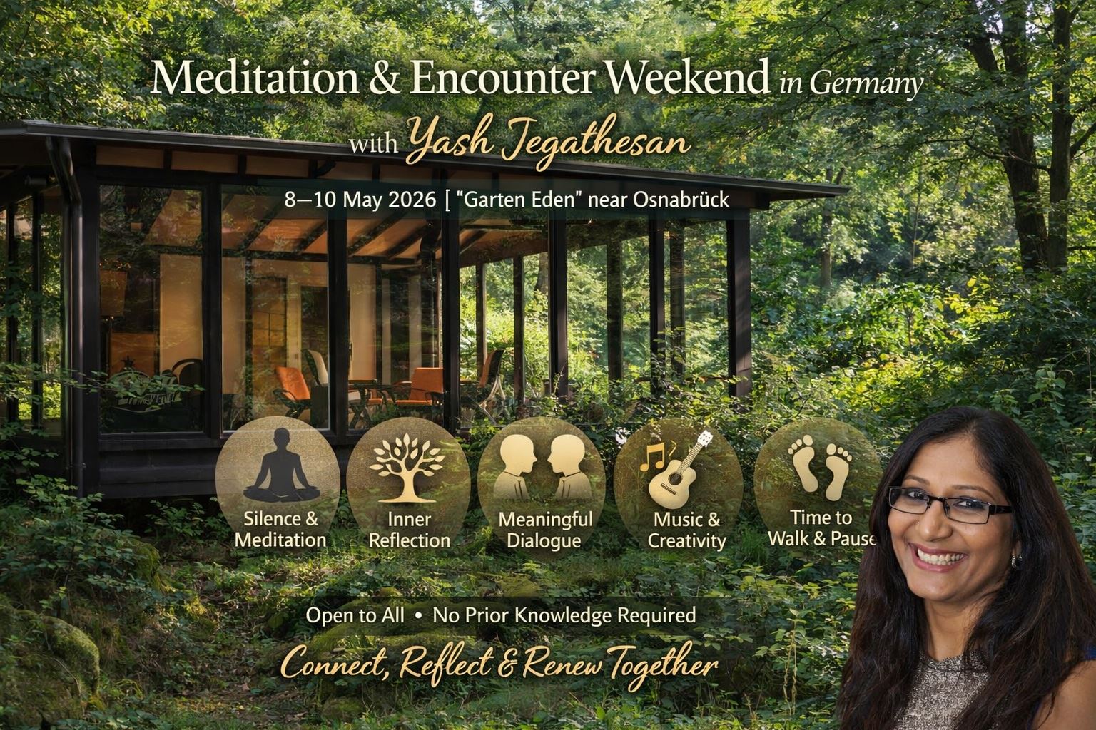 Yogaevent: Flyer - Meditation und Encounter Retreat