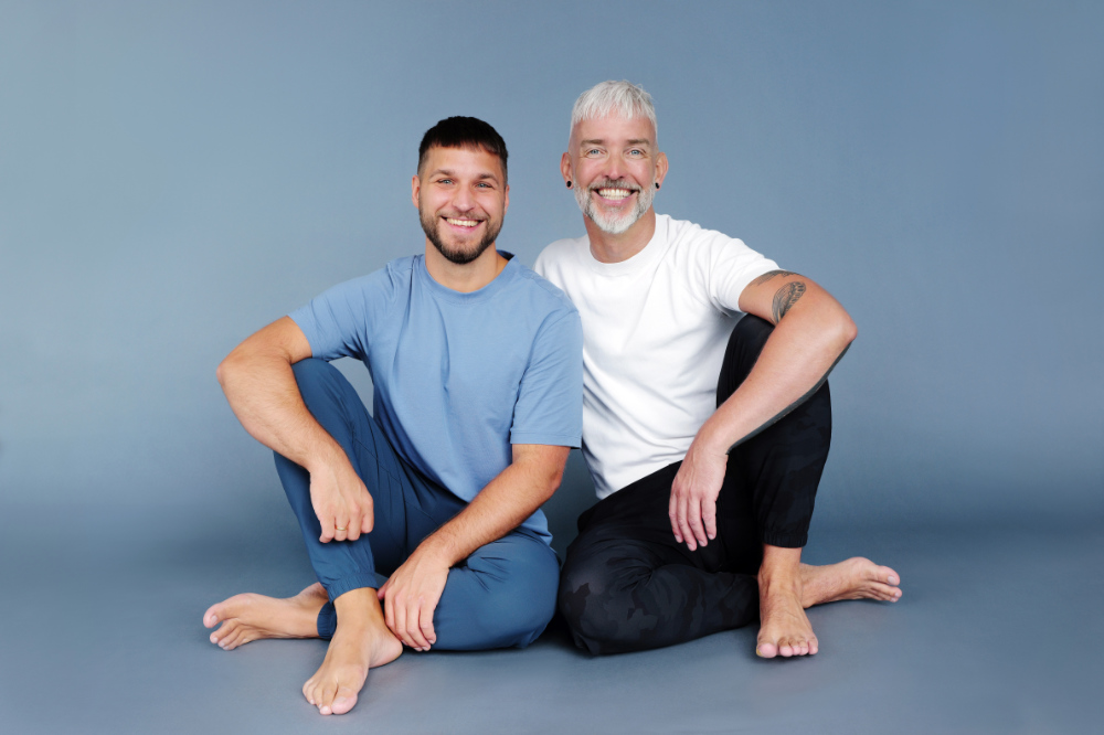 Yoga: Mate Granic & Joachim Koch von Yang Yoga - YANG YANG