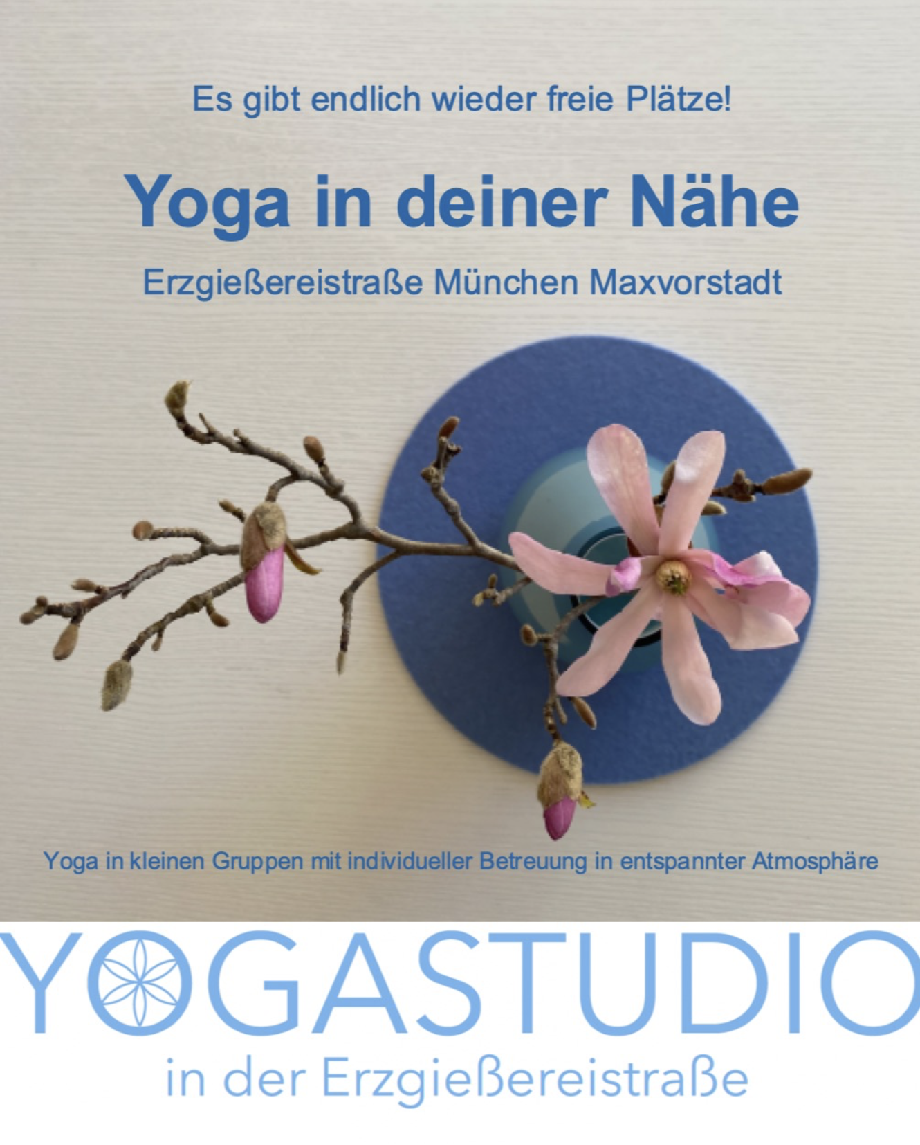 Yogakurs - Yogastudio in de Erzgießereistraße