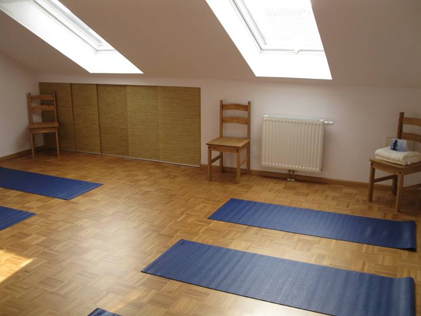 Yogakurs - Ettenheim - Kursraum - hier für Yoga - Joachim Räuber