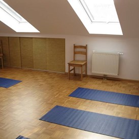 Yoga: Kursraum - hier für Yoga - Joachim Räuber