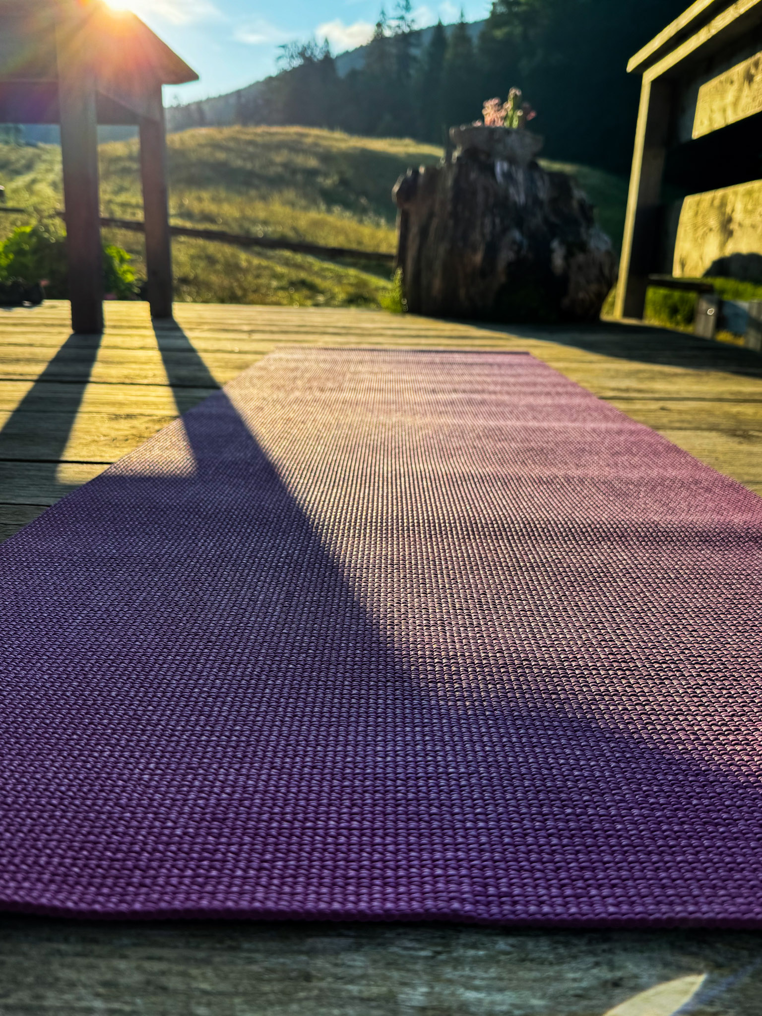 Yoga: Yoga draußen überall - WellnessYoga -Yoga & Sehtraining