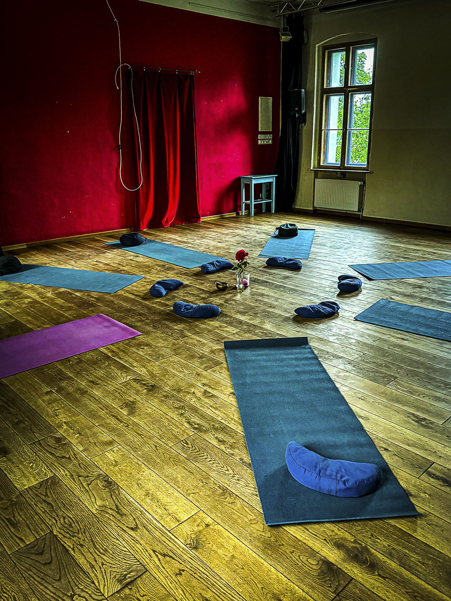 Yogakurs - geeignet für: Fortgeschrittene - Yogaraum Kulturbahnhof Biesenthal - WellnessYoga -Yoga & Sehtraining