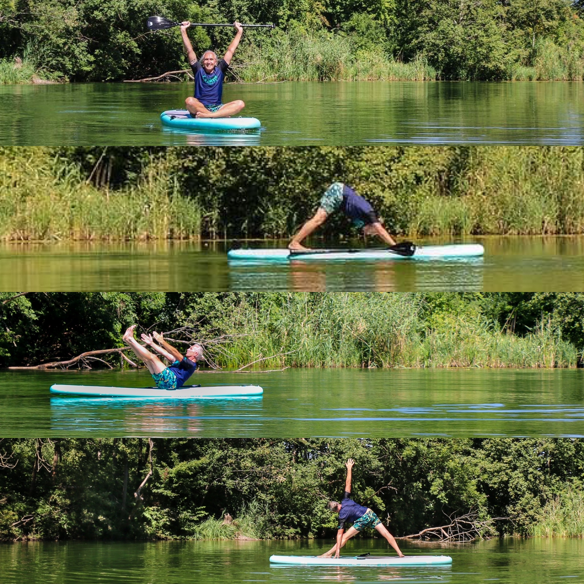 Yoga: SUP-Yoga  - Yoga am Bahnhof