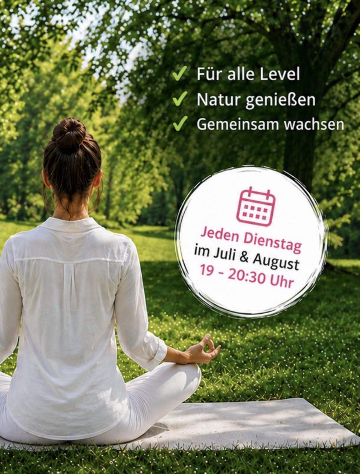 Yoga class - Asperg - Outdoor Yoga Sommer-(S)PASS August SPECIAL 