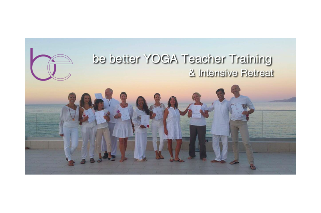 Yoga: be better YOGA Teacher Training: Happy Trainee Absolventen auf Zypern  - Kerstin Linnartz