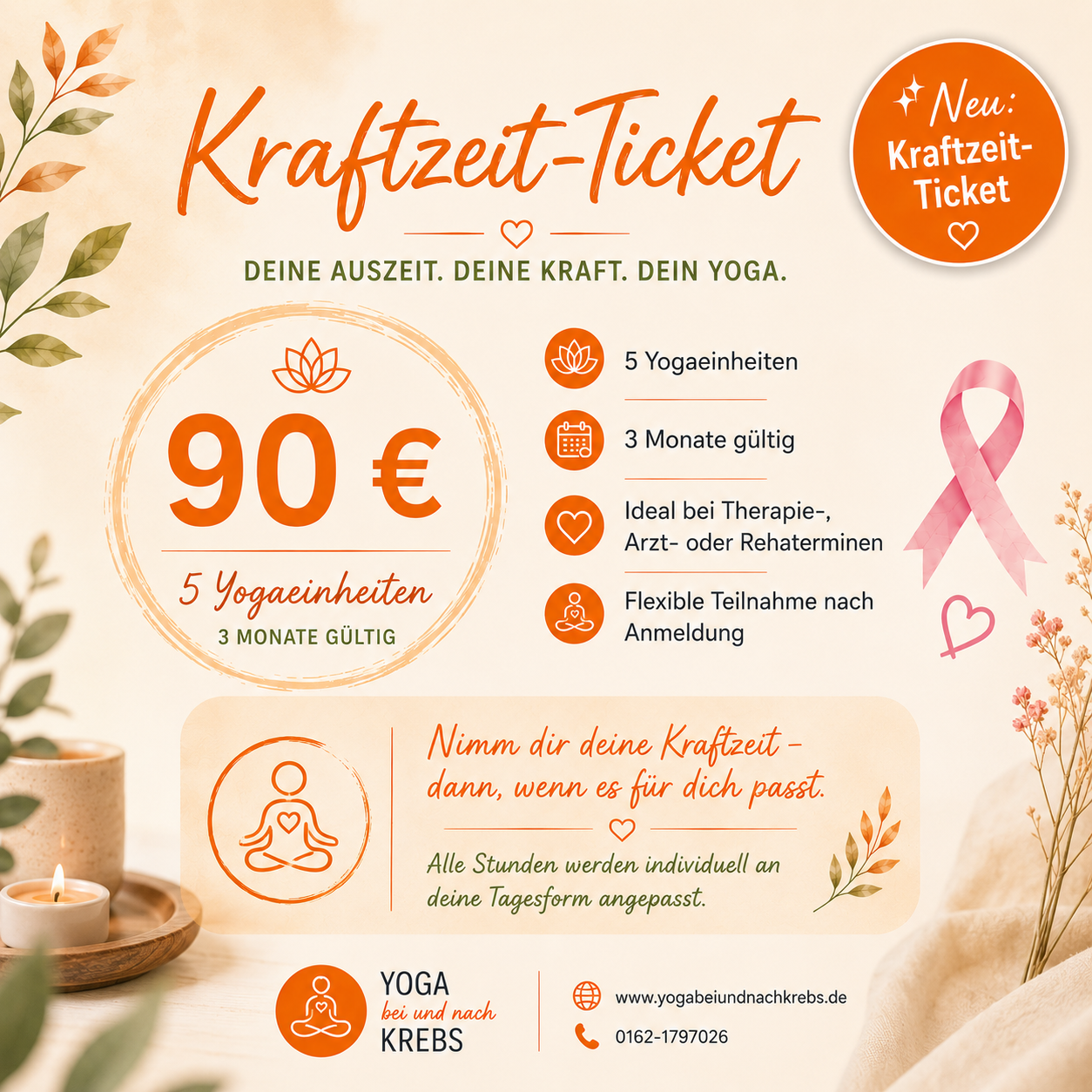 Yoga class - Baden-Württemberg - Bild mit KI erstellt  - Dein Kraft-Ticket: Yoga bei und nach Krebs Kornwestheim 
