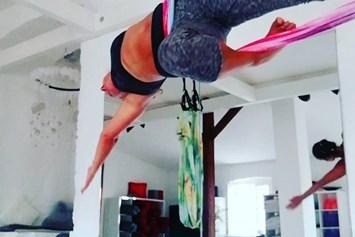 Yoga: Aerial Yoga - Sevil-Anne Zeller   namaste Yoga Loft
