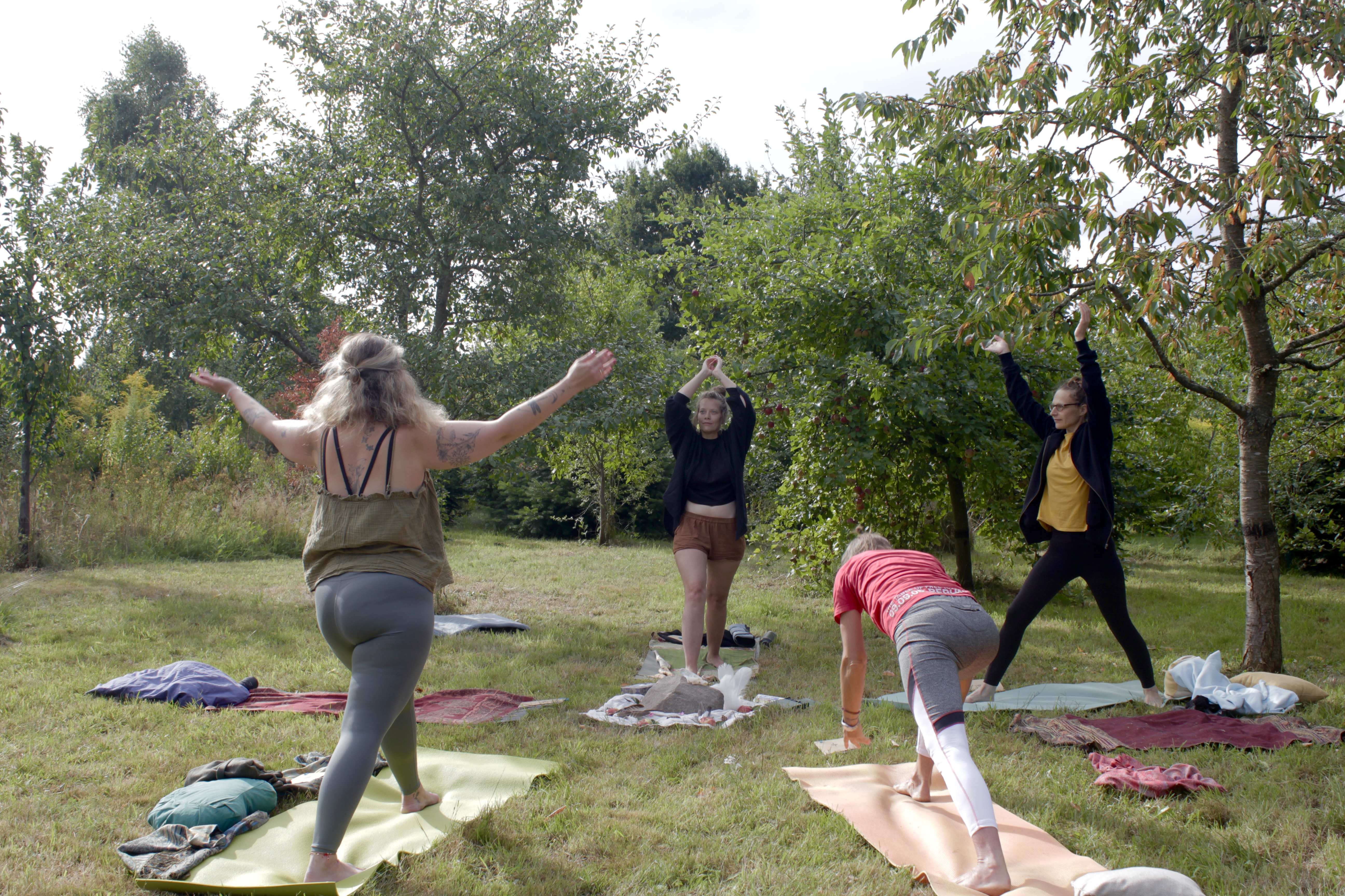 Clase de yoga - Kurssprache: Deutsch - Lüneburger Heide - (c) Laura Fries/ yogamithaltundherz - yogamithaltundherz | Laura Fries
