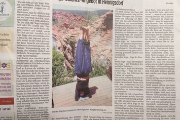 Yoga: Heike Danker