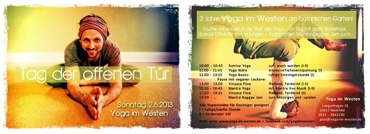 Yoga course - Teutoburger Wald - https://scontent.xx.fbcdn.net/hphotos-xfa1/t31.0-8/s720x720/479398_10151623202530309_1990932998_o.jpg - Yoga im Westen - Bielefeld
