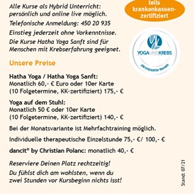 Yoga: Gesundheitszentrum BarFuss Nr.1