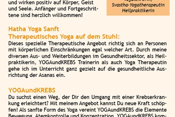 Yoga: Hatha Yoga therapeutisch