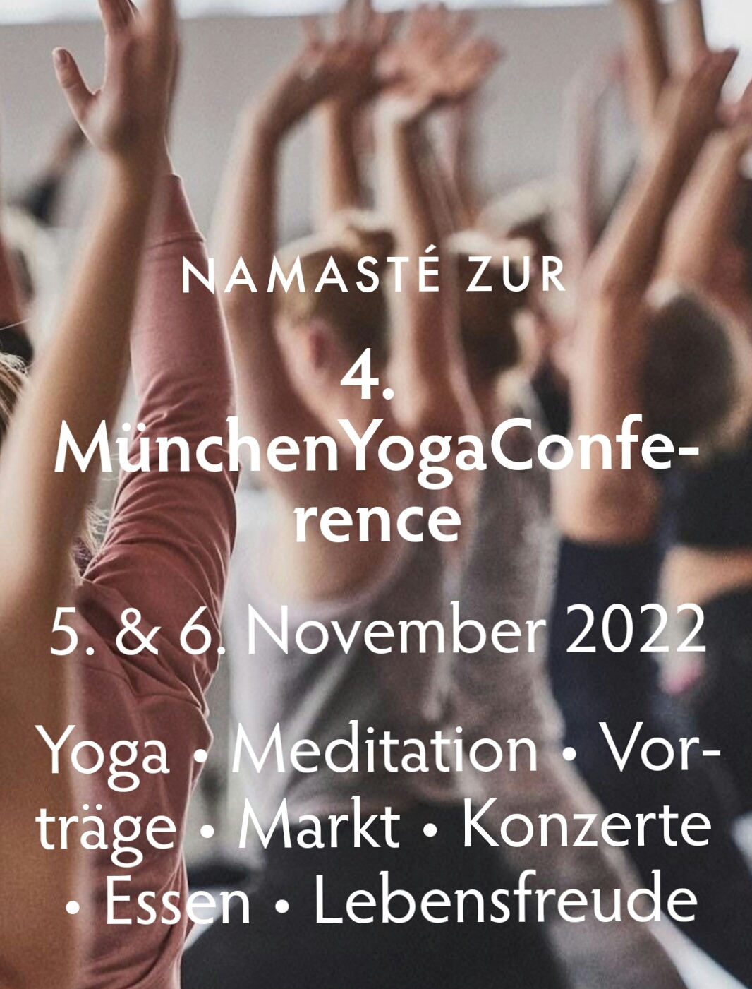 Yoga: Yoga Schule Penzberg auf der München YogaConference vom 5.11. - 6. 11.22 ♡ - Yogagarten / Yogaschule Penzberg Bernhard und Christine Götzl