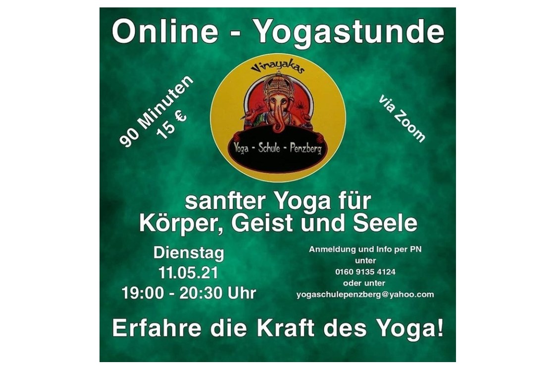 Yoga: Yogaschule Penzberg  - Yogagarten / Yogaschule Penzberg Bernhard und Christine Götzl