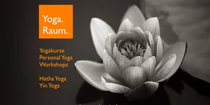 Yoga course - Yogastil: Hatha Yoga - Lüneburger Heide - Logo, Foto frei von pixabay - Yoga.Raum.