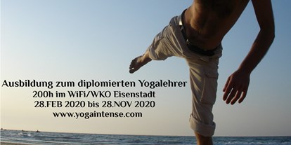 Yoga - Yogastil: Vini Yoga - Ausbildung zum diplomierten Yogalehrer in Österreichs größter Berufsausbildungsinstitution - WiFi/WKO.  - Ausbildung zum diplomierten Yogalehrer - 200 h