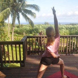 Yoga: Yoga macht immer und überall Spaß - besonders am Morgen. - Ursula Wibel