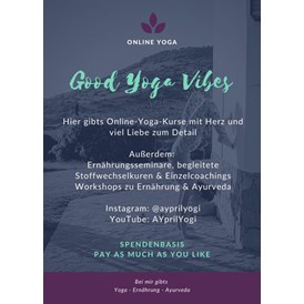 Yoga: AYprilYogi