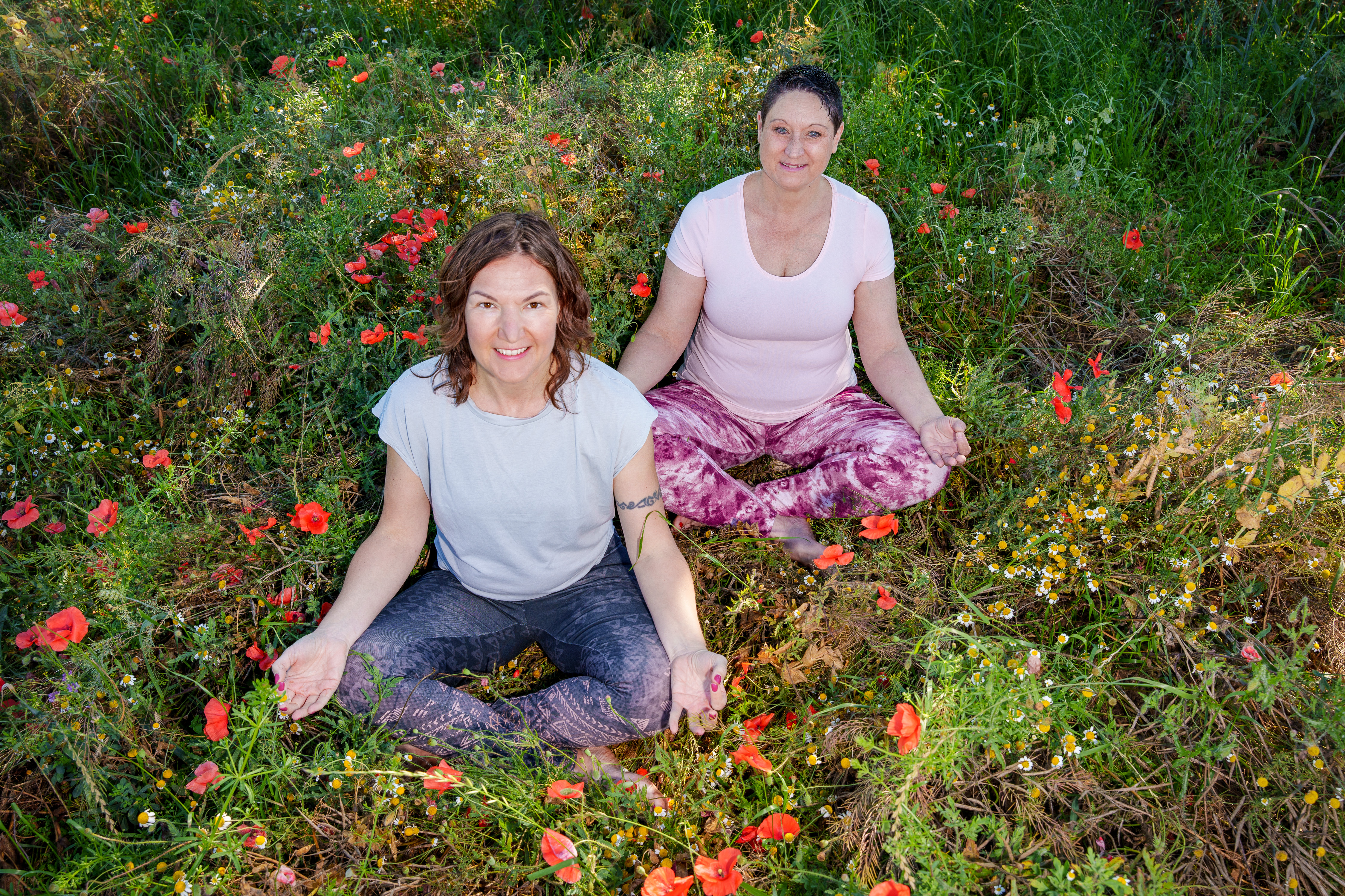 Clase de yoga - vorhandenes Yogazubehör: Yogagurte - Austria - Yoga mit Carmen