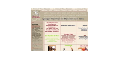 Yoga course - Yogastil: Hatha Yoga - München Sendling - Screenshot vom 01.05.2015 (Quelle: http://www.iyoga.de/) Der Screenshot dient dazu, um den Besuchern von yoga-studios.info einen besseren Eindruck vom Yogaangebot des Eintrags zu erhalten und wird angezeigt, solange der Eintrag noch keine Bilder hinterlegt hat. - IYOGA