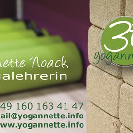 Yoga: Yogannette Studio, Annette Noack
