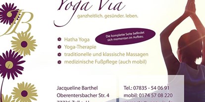 Yoga course - PLZ 77723 (Deutschland) - https://scontent.xx.fbcdn.net/hphotos-xla1/t31.0-8/s720x720/12094947_911276082290055_4634421720877069544_o.jpg - YOGA VIA ganzheitlichgesünderleben