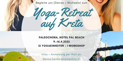 Yoga course - Yoga-Retreat auf Kreta