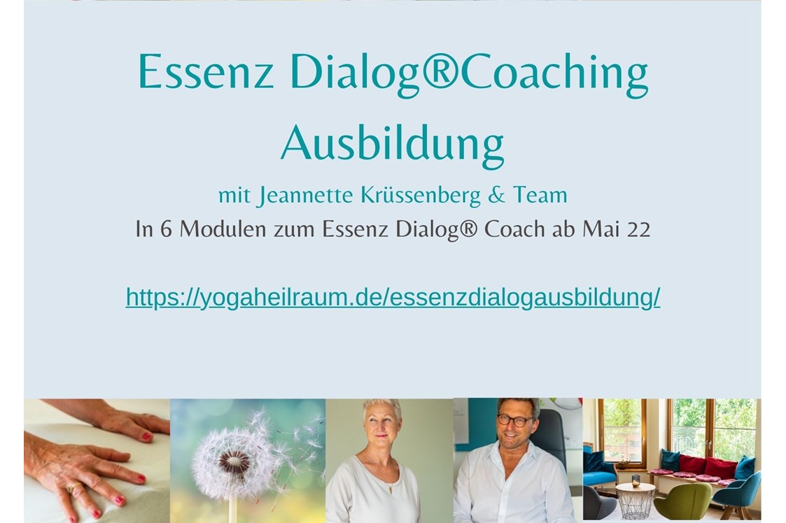 Yogalehrer Ausbildung: Essenz Dialog®Coaching Ausbildung-eine mediale Coachingasubildung