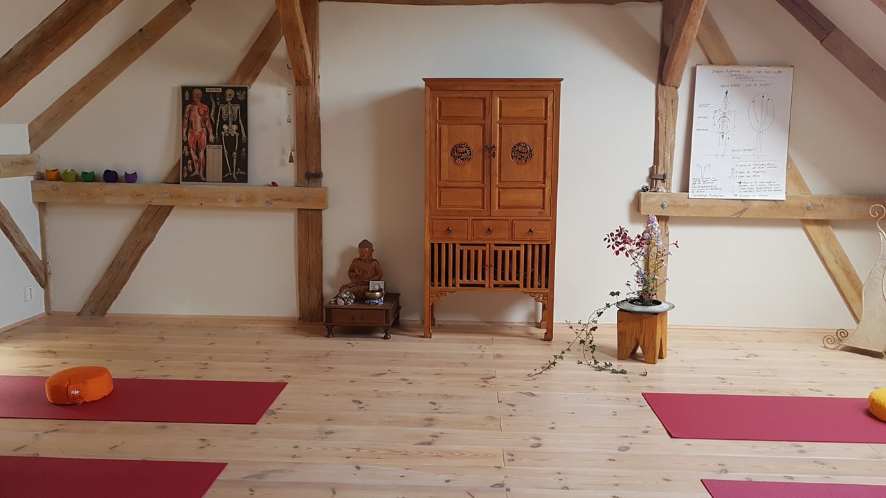 Imke Bona - Körperglück mit Yoga und Cantienica® Eindrücke in Bildern Yogaraum