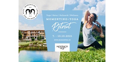 Yogakurs - Wellness Retreat im Molzbachhof 7. - 10. Oktober 2021