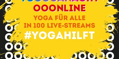 Yoga course - YOOOGANACHT OOONLINE #yogahilft - Yoganacht