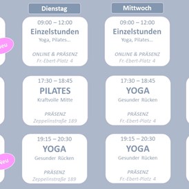 Yoga: Kursplan Yoga in Heidelberg, Pilates & Entspannung - YOGA | PILATES |  ENTSPANNUNG - Gesundheitsweg in Heidelberg