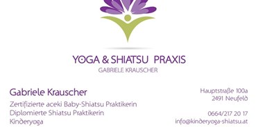 Yoga - PLZ 2491 (Österreich) - Yoga & Shiatsu Praxis