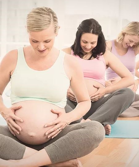 Yoga: Schwangerenyoga 11.01.-08.02. das kleine paradies für schwangere, mamas & babys