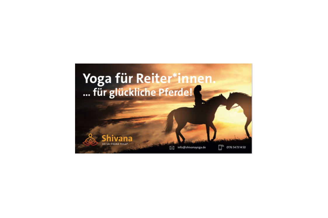 Yoga: Speziell für Reiter:innen! - ShivanaYoga ♾ Sri Sai Prana Yoga® -Yoga für Alle/ Yoga für Frauen/ Yoga für Reiter*innen