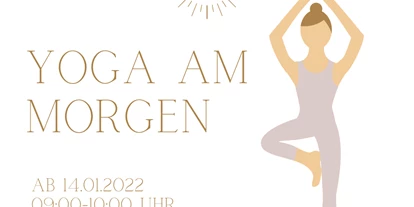 Yoga course - Zertifizierung: 500 UE Yogalehrer Basic BDY  - Eppstein Bremthal - Yoga am Morgen